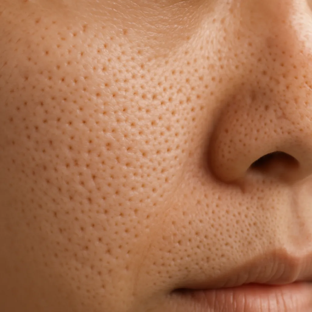 毛穴の開き・肌質改善